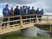 Переправу через реку Кара-Су построили в Кош-Агаче Переправу через реку Кара-Су построили в Кош-Агаче