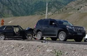 Пьяный и без прав водитель протаранил Land Cruiser Пьяный и без прав водитель протаранил Land Cruiser