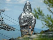 Тематический парк «Хранитель Большого Алтая» открылся на горе Малая Синюха Тематический парк «Хранитель Большого Алтая» открылся на горе Малая Синюха