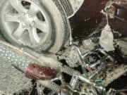 Подросток на мопеде врезался в Land Cruiser Подросток на мопеде врезался в Land Cruiser