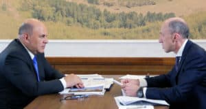 Михаил Мишустин и Олег Хорохордин обсудили социально-экономическое развитие Республики Алтай