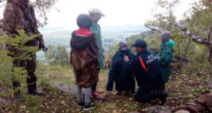 Женщина с тремя маленькими детьми пошла на Бабырган и заблудилась, их искали всю ночь