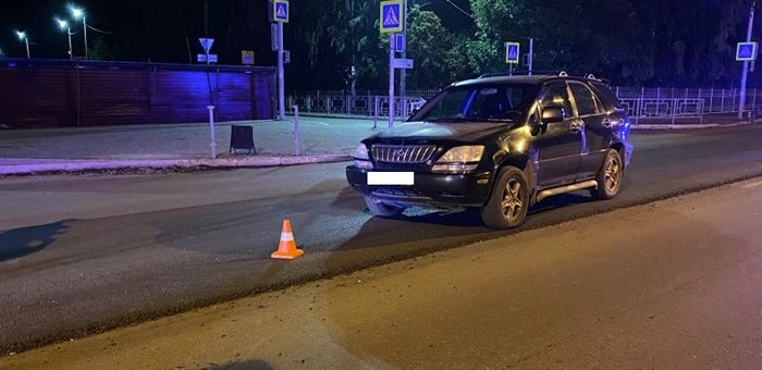Lexus сбил пенсионерку в Горно-Алтайске