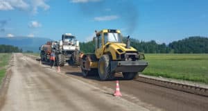 Ремонт региональных дорог активно ведется в Республике Алтай