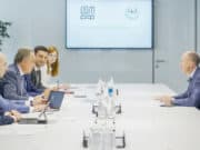 Олег Хорохордин провел переговоры с руководством госкорпорации Дом.РФ
