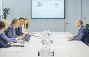 Олег Хорохордин провел переговоры с руководством госкорпорации Дом.РФ Олег Хорохордин провел переговоры с руководством госкорпорации Дом.РФ