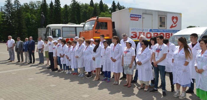 Автопоезд «Здоровье» впервые будет работать в микрорайонах Горно-Алтайска