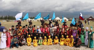 Фестиваль «Алтай - колыбель тюрков» прошел в Курайской степи