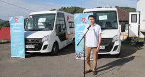 Автопоезд «Здоровье» начал работу в микрорайонах Горно-Алтайска