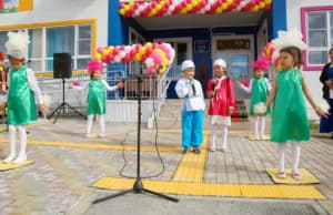 В Кош-Агаче открыли новый детсад и спортплощадку
