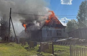 В Каракокше сгорела аптека