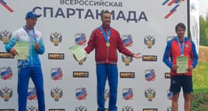 Кирилл Сеткин завоевал бронзу на Спартакиаде сильнейших по гребному слалому
