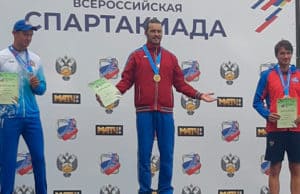 Кирилл Сеткин завоевал бронзу на Спартакиаде сильнейших по гребному слалому