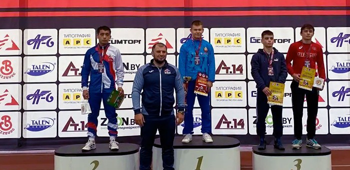 Борец из Республики Алтай завоевал серебро на турнире в Белоруссии