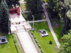 Вандалы повредили мемориальный комплекс в Сквере Победы в Майме