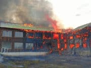 В Мендур-Сокконе сгорела школа В Мендур-Сокконе сгорела школа