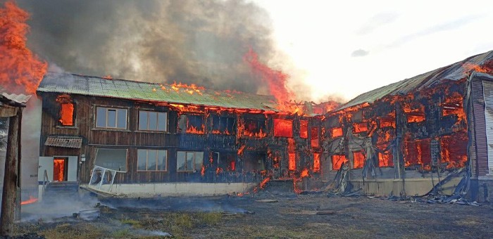 В Мендур-Сокконе сгорела школа