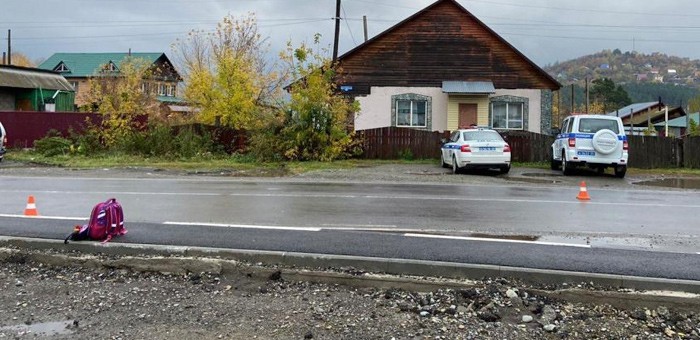 Восьмилетнюю девочку сбил автомобиль в Алферово, она госпитализирована