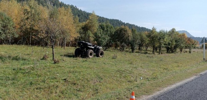 В Чемальском районе очередное ДТП с квадроциклом: пострадали туристки из Новосибирска