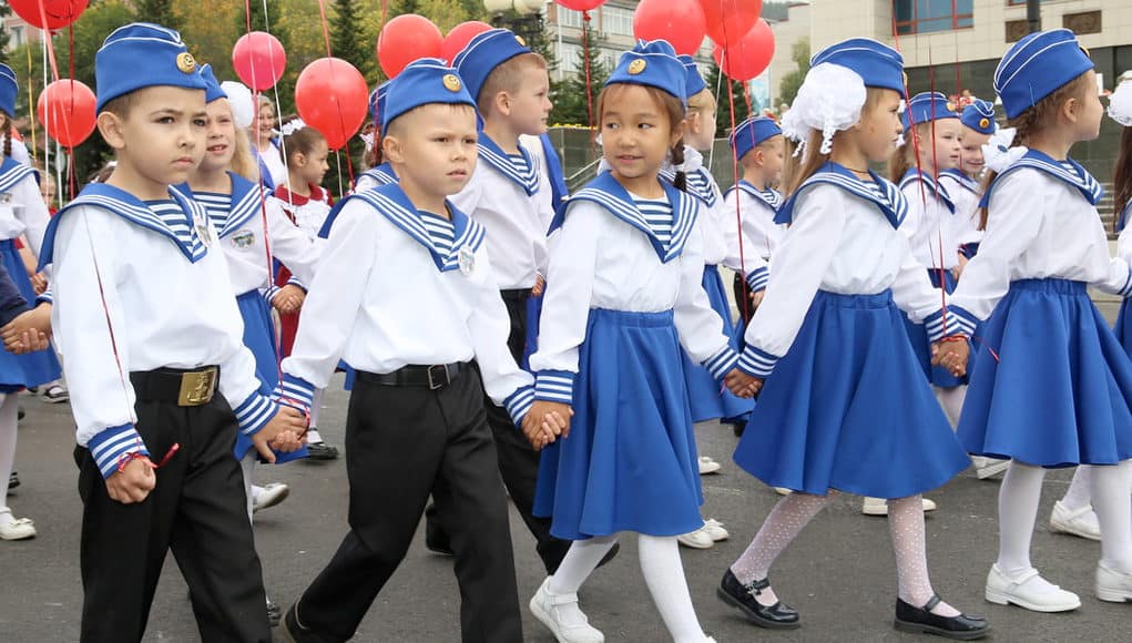 В Горно-Алтайске прошел парад первоклассников