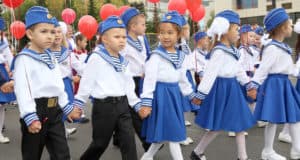 В Горно-Алтайске прошел парад первоклассников