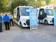 Бригады автопоезда «Здоровье» обследовали жителей четырех микрорайонов Бригады автопоезда «Здоровье» обследовали жителей пяти микрорайонов