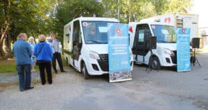 Бригады автопоезда «Здоровье» обследовали жителей четырех микрорайонов Бригады автопоезда «Здоровье» обследовали жителей пяти микрорайонов