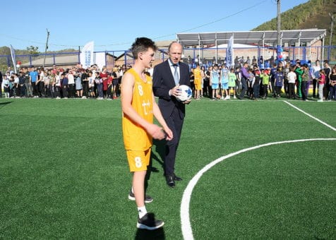 Новый физкультурно-оздоровительный комплекс открылся в Черге