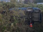 Ночная поездка в нетрезвом виде закончилась в кювете Ночная поездка в нетрезвом виде закончилась в кювете