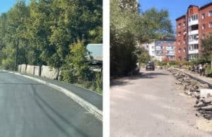 Ремонт дорог продолжается в Горно-Алтайске