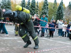 Соревнования по пожарно-спасательному многоборью прошли в Горно-Алтайске