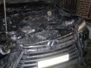 В Талде ночью сгорел Lexus LX570 В Талде ночью сгорел Lexus LX570