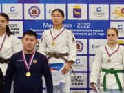 Спортсменка с Алтая завоевала золото на первенстве Сибири по дзюдо Спортсменка с Алтая завоевала золото на первенстве Сибири по дзюдо