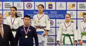 Спортсменка с Алтая завоевала золото на первенстве Сибири по дзюдо