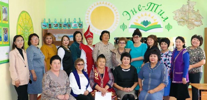 В чаган-узунской школе открыли новый кабинет алтайского языка