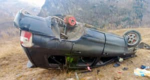 Нетрезвый и лишенный прав водитель опрокинул автомобиль в кювет на Чуйском тракте Нетрезвый и лишенный прав водитель опрокинул автомобиль в кювет на Чуйском тракте