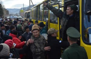 Сегодня состоится отправка первой группы мобилизованных жителей Горного Алтая