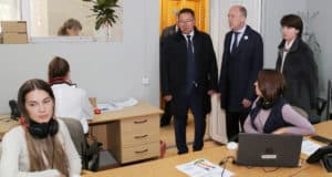 Олег Хорохордин проверил работу «горячей линии» по мобилизации Олег Хорохордин проверил работу «горячей линии» по мобилизации