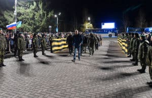 «За вас молится весь Горный Алтай». Вторую группу мобилизованных отправили на спецоперацию
