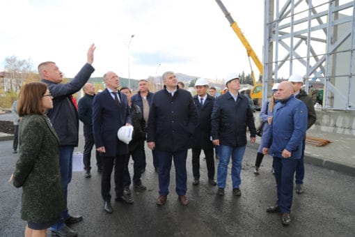 Строительство ФОК в Горно-Алтайске
