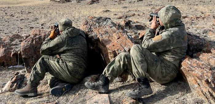 Учеты численности сибирского горного козла проходят в Республике Алтай