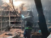 В селе Тихонькая сгорел магазин