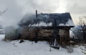В Чое на пожаре погиб человек В Чое на пожаре погиб человек