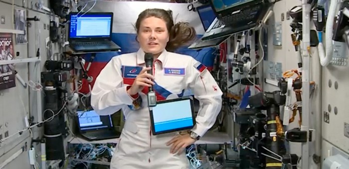 Космонавт Анна Кикина поздравила жителей Горного Алтая с борта МКС с юбилейными датами