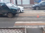 В Горно-Алтайске на пешеходном переходе сбили пенсионерку