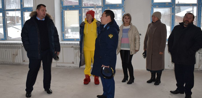 В Кызыл-Озеке продолжается строительство социальных учреждений