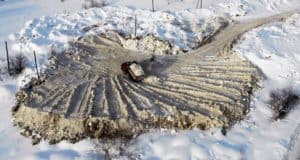 Участок для вывоза снега определен в Горно-Алтайске