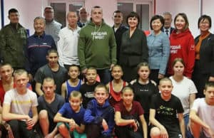 Зал для занятий боксом открыли в школе-интернате имени Жукова