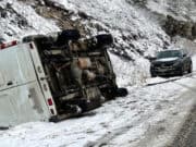 Семь ДТП произошло за сутки в Республике Алтай из-за ухудшения погодных условий