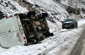 Семь ДТП произошло за сутки в Республике Алтай из-за ухудшения погодных условий